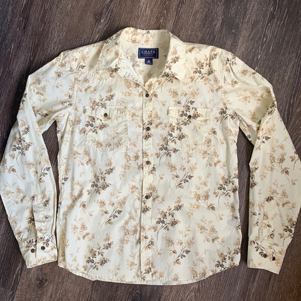 Chaps Western Long Sleeve